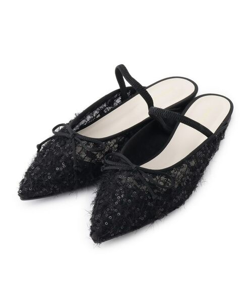 ESPERANZA / エスペランサ サンダル | フラットリボンポインテッドミュール | 詳細12