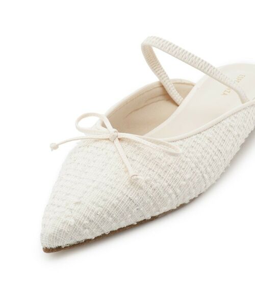 ESPERANZA / エスペランサ サンダル | フラットリボンポインテッドミュール | 詳細13