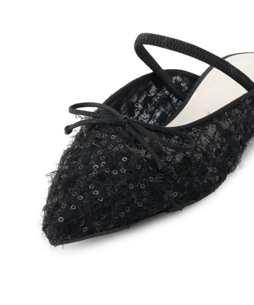 ESPERANZA / エスペランサ サンダル | フラットリボンポインテッドミュール | 詳細15