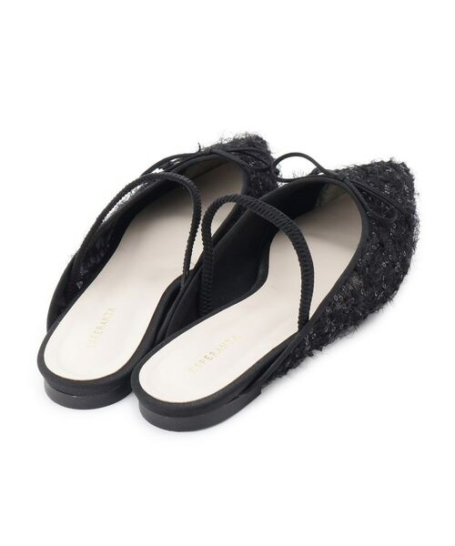 ESPERANZA / エスペランサ サンダル | フラットリボンポインテッドミュール | 詳細19