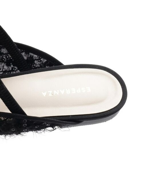 ESPERANZA / エスペランサ サンダル | フラットリボンポインテッドミュール | 詳細23