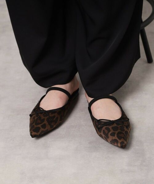 ESPERANZA / エスペランサ サンダル | フラットリボンポインテッドミュール | 詳細4