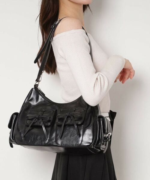 ESPERANZA / エスペランサ ショルダーバッグ | ポケットリボン2WAYバッグ | 詳細24