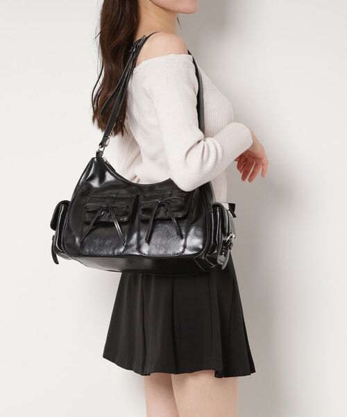 ESPERANZA / エスペランサ ショルダーバッグ | ポケットリボン2WAYバッグ | 詳細25