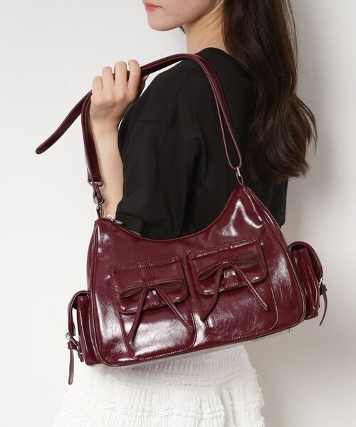 ESPERANZA / エスペランサ ショルダーバッグ | ポケットリボン2WAYバッグ | 詳細27