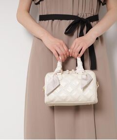 ESPERANZA / エスペランサ ショルダーバッグ | スカーフリボンキルティングバッグ