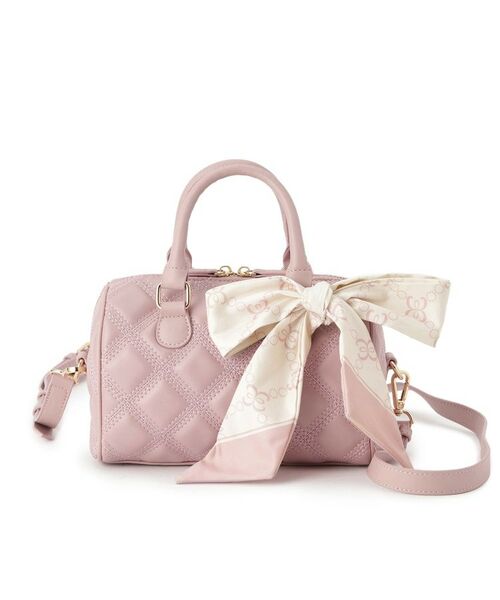 ESPERANZA / エスペランサ ショルダーバッグ | スカーフリボンキルティングバッグ | 詳細1