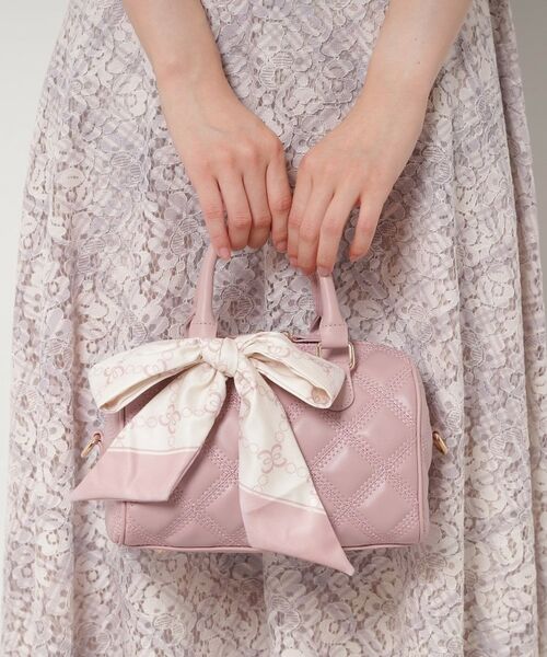 ESPERANZA / エスペランサ ショルダーバッグ | スカーフリボンキルティングバッグ | 詳細22