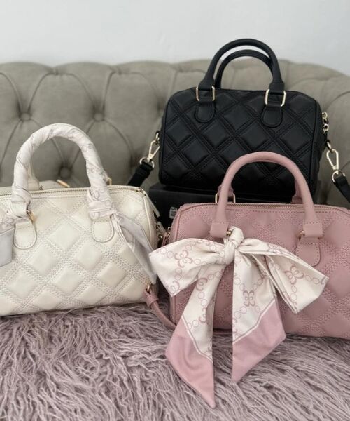 ESPERANZA / エスペランサ ショルダーバッグ | スカーフリボンキルティングバッグ | 詳細25