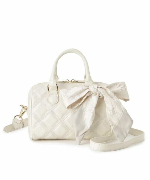 ESPERANZA / エスペランサ ショルダーバッグ | スカーフリボンキルティングバッグ | 詳細5