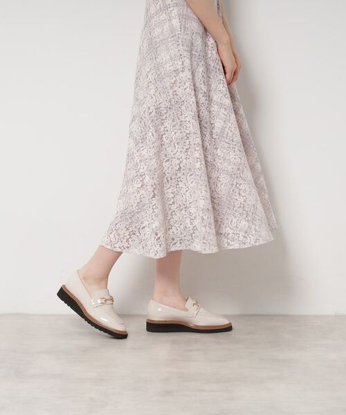 ESPERANZA / エスペランサ フラットシューズ | スクエアトゥエナメルビットローファー | 詳細15