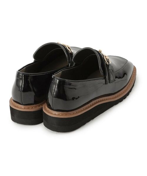 ESPERANZA / エスペランサ フラットシューズ | スクエアトゥエナメルビットローファー | 詳細2