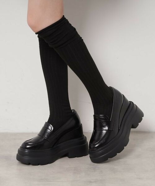 ESPERANZA / エスペランサ パンプス | ボリューム厚底ローファー | 詳細13