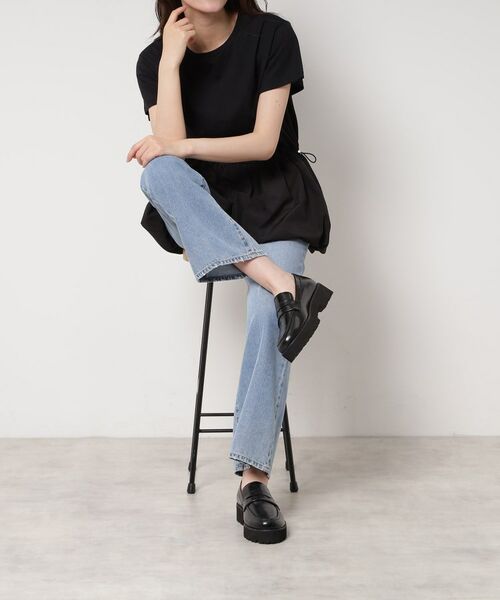 ESPERANZA / エスペランサ フラットシューズ | 厚底コインローファー | 詳細3