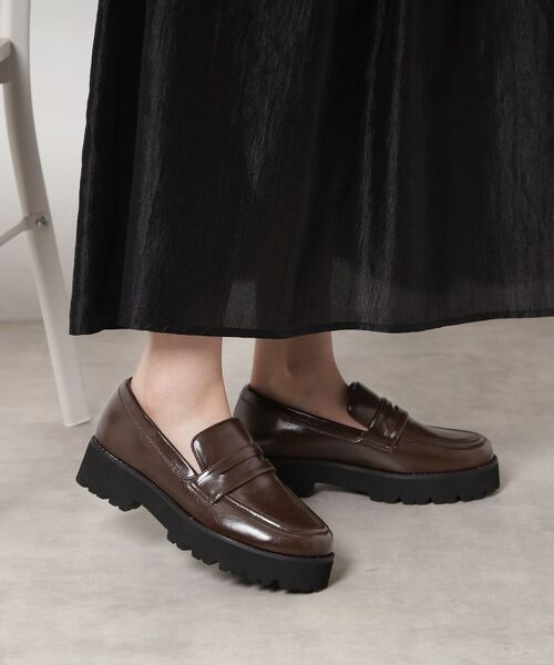 ESPERANZA / エスペランサ フラットシューズ | 厚底コインローファー | 詳細5