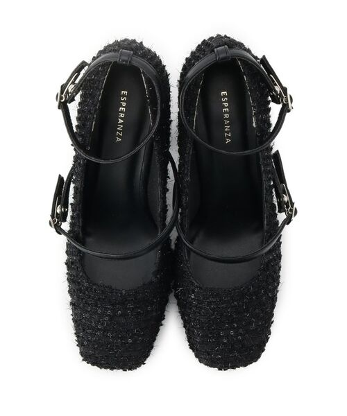 ESPERANZA / エスペランサ パンプス | スクエアトゥダブルストラップ厚底パンプス | 詳細22