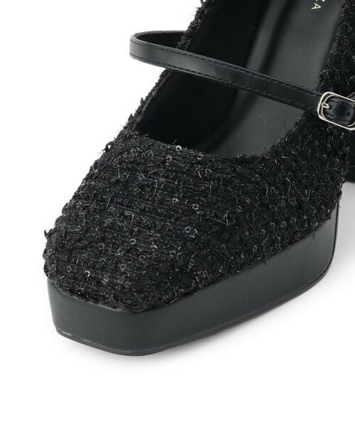 ESPERANZA / エスペランサ パンプス | スクエアトゥダブルストラップ厚底パンプス | 詳細24