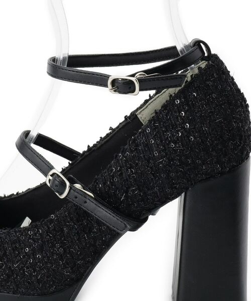 ESPERANZA / エスペランサ パンプス | スクエアトゥダブルストラップ厚底パンプス | 詳細26