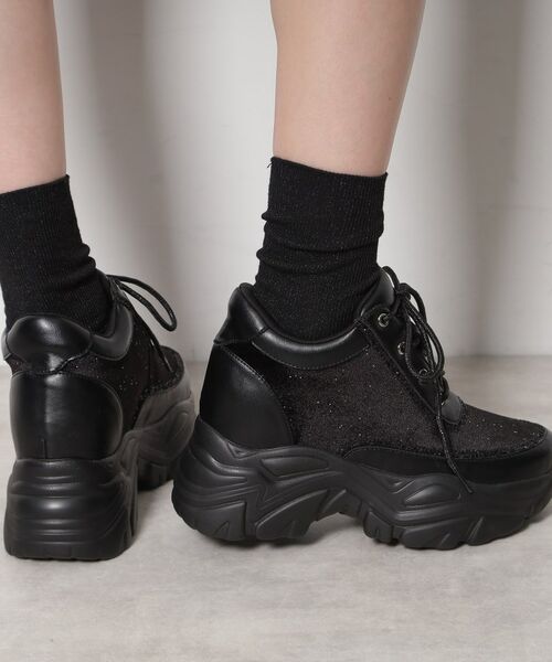 ESPERANZA / エスペランサ スニーカー | きゅんフィットベルベットラメスニーカー | 詳細5