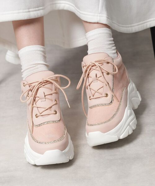 ESPERANZA / エスペランサ スニーカー | きゅんフィットベルベットラメスニーカー | 詳細7