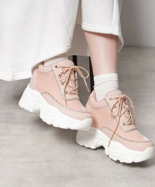 ESPERANZA / エスペランサ スニーカー | きゅんフィットベルベットラメスニーカー | 詳細8