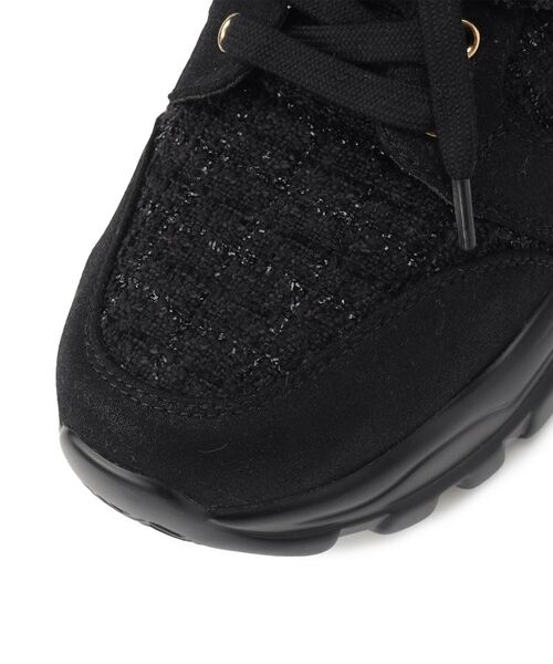 ESPERANZA / エスペランサ スニーカー | フリル×パール調ベルトツイードスニーカー | 詳細19