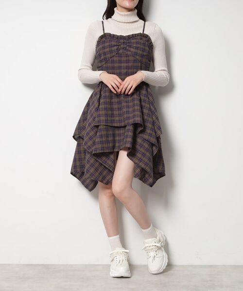 ESPERANZA / エスペランサ スニーカー | フリル×パール調ベルトツイードスニーカー | 詳細3