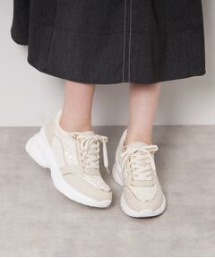 ESPERANZA / エスペランサ スニーカー | グリッター×ツイード ラインストーンスニーカー