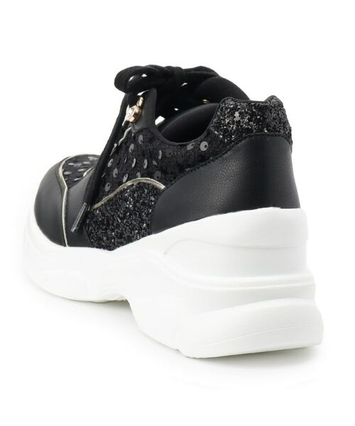 ESPERANZA / エスペランサ スニーカー | グリッター×ツイード ラインストーンスニーカー | 詳細21