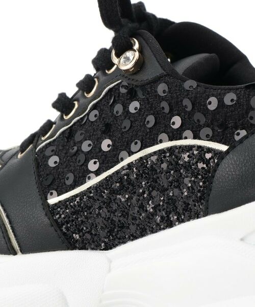 ESPERANZA / エスペランサ スニーカー | グリッター×ツイード ラインストーンスニーカー | 詳細22