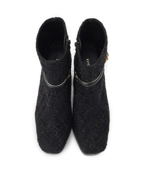 ESPERANZA / エスペランサ ブーツ（ショート丈） | 【EC先行販売】スクエアツイードショートブーツ | 詳細26