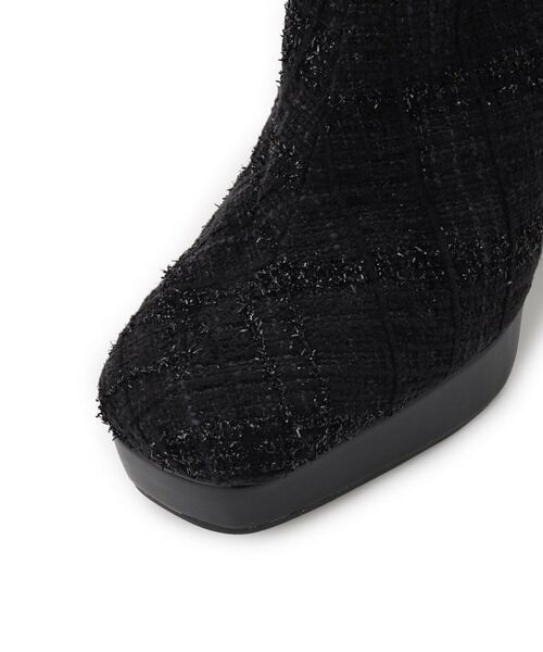 ESPERANZA / エスペランサ ブーツ（ショート丈） | 【EC先行販売】スクエアツイードショートブーツ | 詳細29