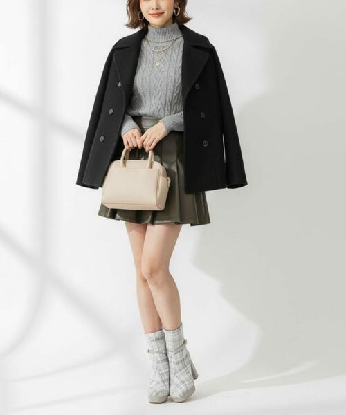 ESPERANZA / エスペランサ ブーツ（ショート丈） | 【EC先行販売】スクエアツイードショートブーツ | 詳細4