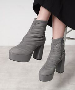 ESPERANZA / エスペランサ ブーツ（ショート丈） | 【EC先行販売】【ラク盛り／ショートブーツ】リピーター続出／脚長美脚 厚底シャーリングブーツ