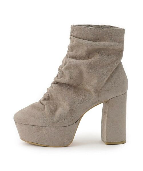 ESPERANZA / エスペランサ ブーツ（ショート丈） | 【EC先行販売】【ラク盛り／ショートブーツ】リピーター続出／脚長美脚 厚底シャーリングブーツ | 詳細17