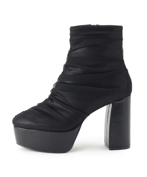 ESPERANZA / エスペランサ ブーツ（ショート丈） | 【EC先行販売】【ラク盛り／ショートブーツ】リピーター続出／脚長美脚 厚底シャーリングブーツ | 詳細19