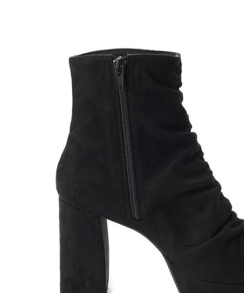 ESPERANZA / エスペランサ ブーツ（ショート丈） | 【EC先行販売】【ラク盛り／ショートブーツ】リピーター続出／脚長美脚 厚底シャーリングブーツ | 詳細25