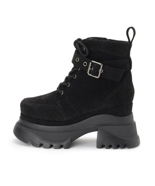 ESPERANZA / エスペランサ ブーツ（ショート丈） | レースアップバックル厚底ブーツ | 詳細13