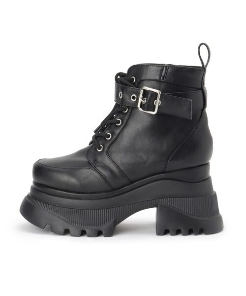 ESPERANZA / エスペランサ ブーツ（ショート丈） | レースアップバックル厚底ブーツ | 詳細15