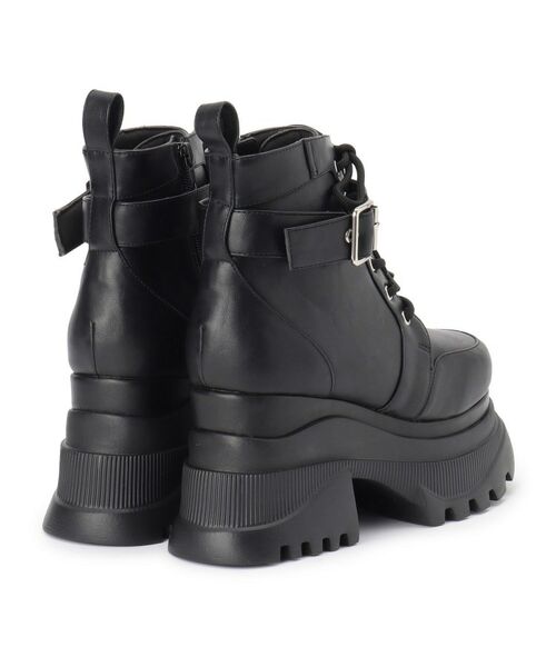 ESPERANZA / エスペランサ ブーツ（ショート丈） | レースアップバックル厚底ブーツ | 詳細16