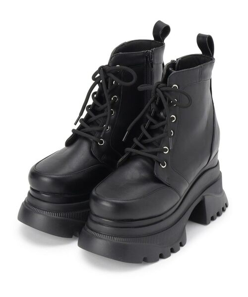 ESPERANZA / エスペランサ ブーツ（ショート丈） | レースアップバックル厚底ブーツ | 詳細19