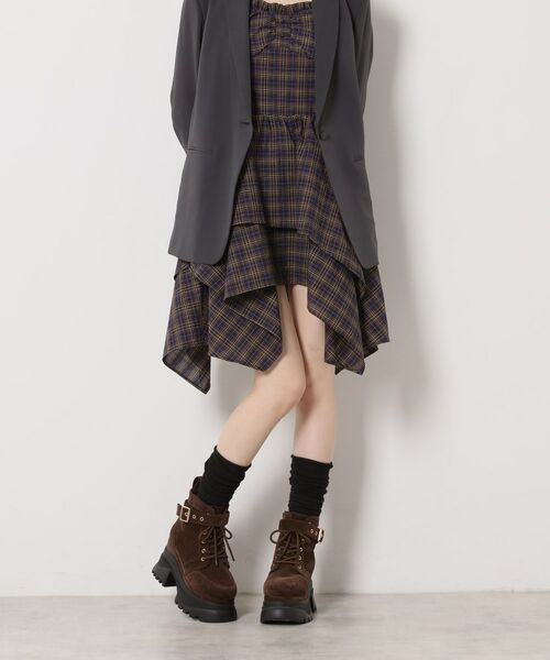 ESPERANZA / エスペランサ ブーツ（ショート丈） | レースアップバックル厚底ブーツ | 詳細9