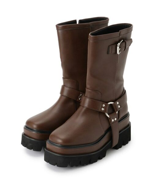 ESPERANZA / エスペランサ ブーツ(ショート丈) | 【トレンド感も着回し力も◎】2WAYダブルトラックソールエンジニアブーツ | 詳細10