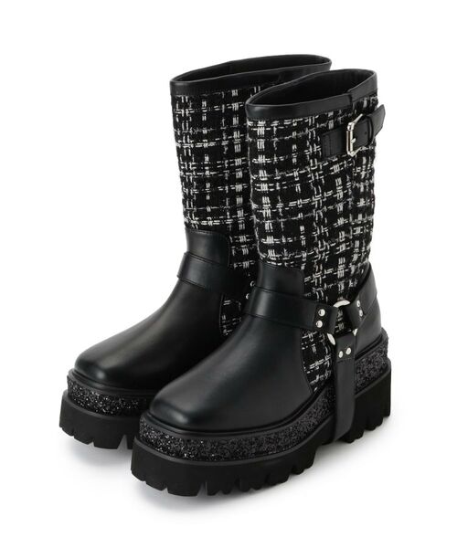 ESPERANZA / エスペランサ ブーツ(ショート丈) | 【トレンド感も着回し力も◎】2WAYダブルトラックソールエンジニアブーツ | 詳細11