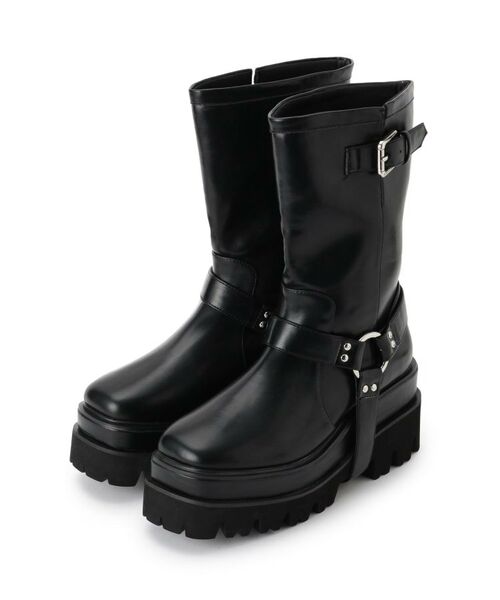 ESPERANZA / エスペランサ ブーツ(ショート丈) | 【トレンド感も着回し力も◎】2WAYダブルトラックソールエンジニアブーツ | 詳細12