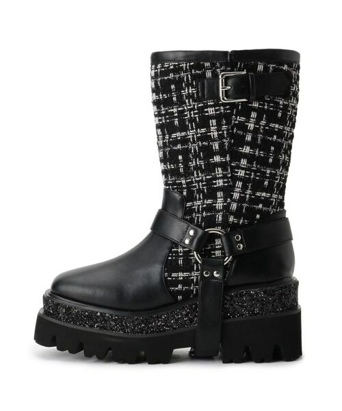 ESPERANZA / エスペランサ ブーツ(ショート丈) | 【トレンド感も着回し力も◎】2WAYダブルトラックソールエンジニアブーツ | 詳細14