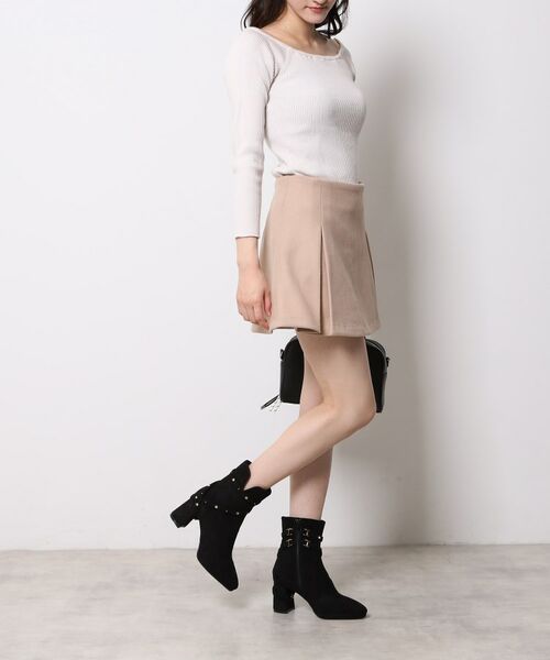 ESPERANZA / エスペランサ ブーツ（ショート丈） | 【EC先行販売】2WAYスタッズベルトショートブーツ | 詳細18