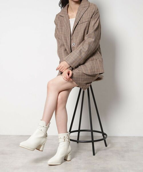 ESPERANZA / エスペランサ ブーツ（ショート丈） | 【EC先行販売】2WAYスタッズベルトショートブーツ | 詳細3