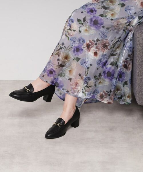 ESPERANZA / エスペランサ パンプス | 【晴雨兼用】ミドルヒールビットローファー | 詳細6