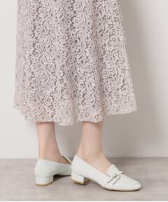 ESPERANZA / エスペランサ フラットシューズ | 【EC先行販売】ダブルベルトローファー レイン対応